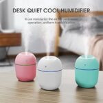 mini egg shaped desktop usb air humidifier & cool mist room diffuser