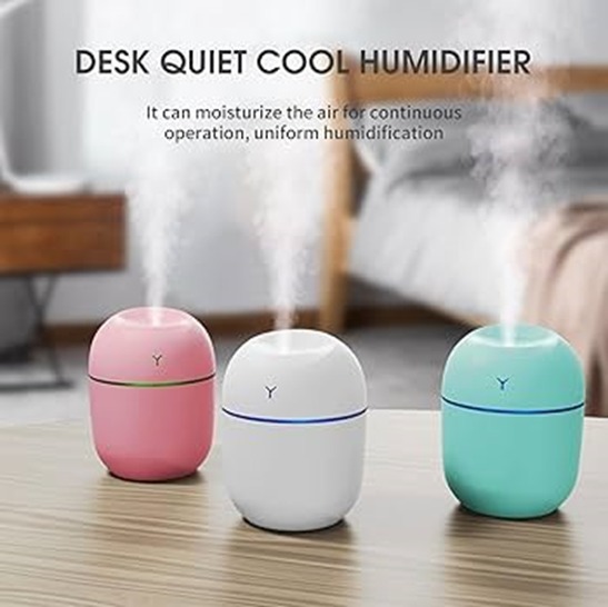 mini egg shaped desktop usb air humidifier & cool mist room diffuser