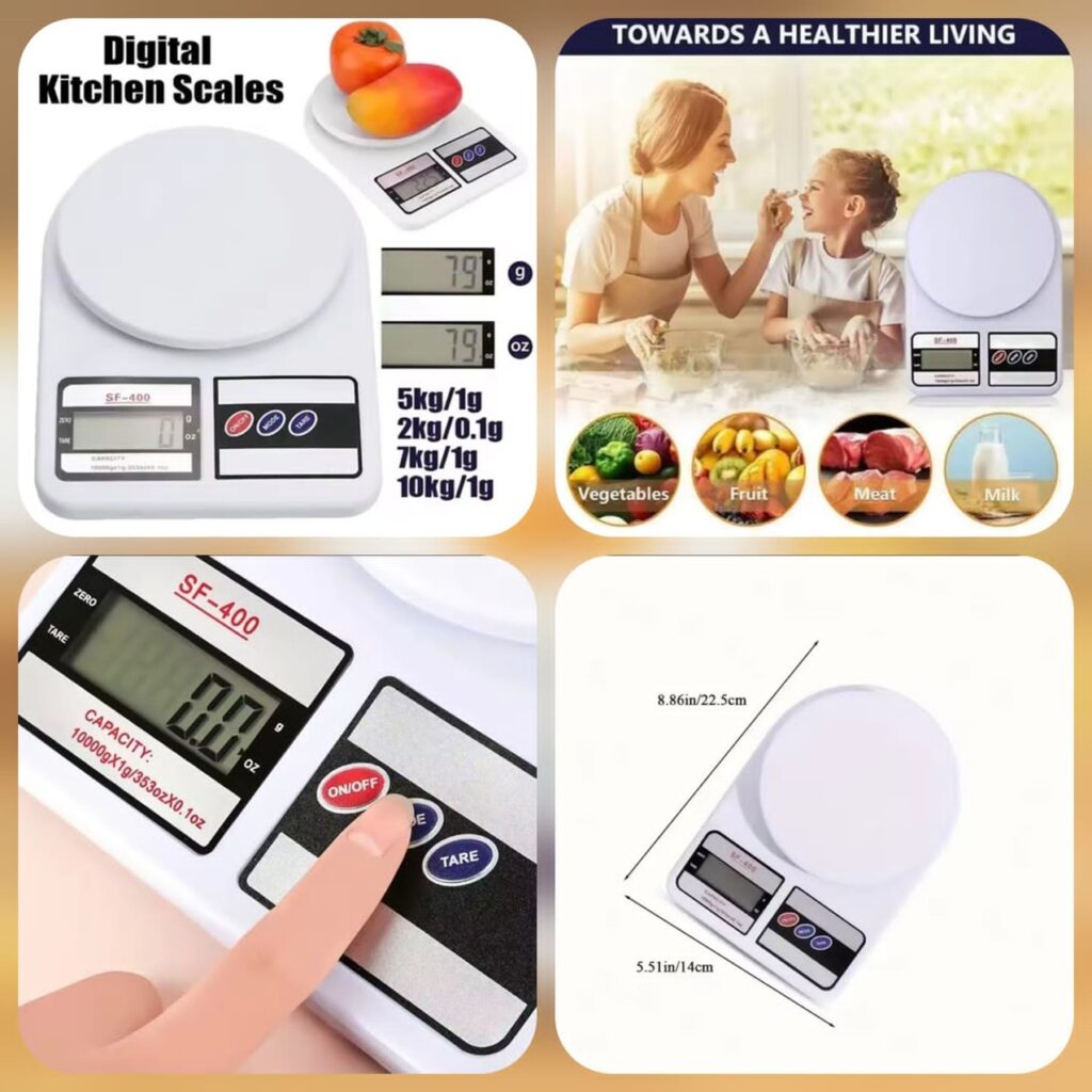 sf 400 electronic digital kitchen scale & food weight machine