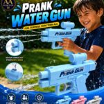 double sided prank water gun toy with dual stream powerful spray nozzles